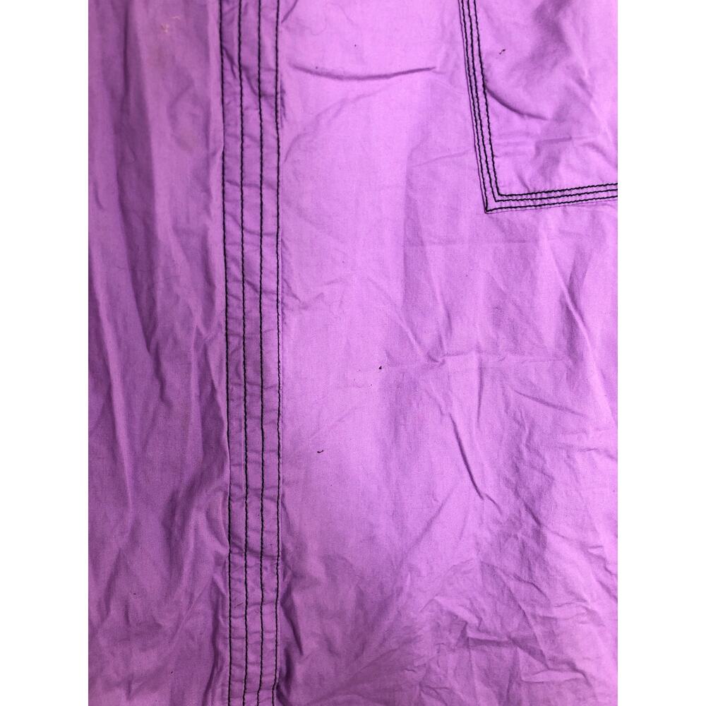 Hofmann Copenhagen Elina Skirt Organic Cotton A-Line Midi Purple Size Small - Picture 8 of 16